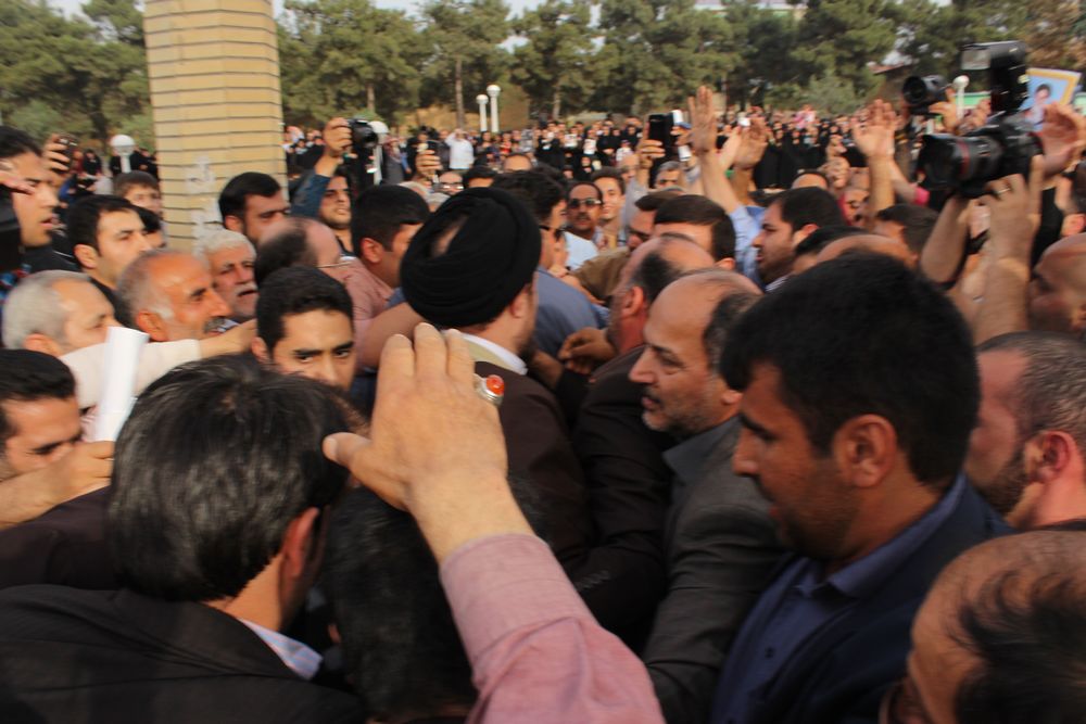 سید حسن خمینی در گرگان
