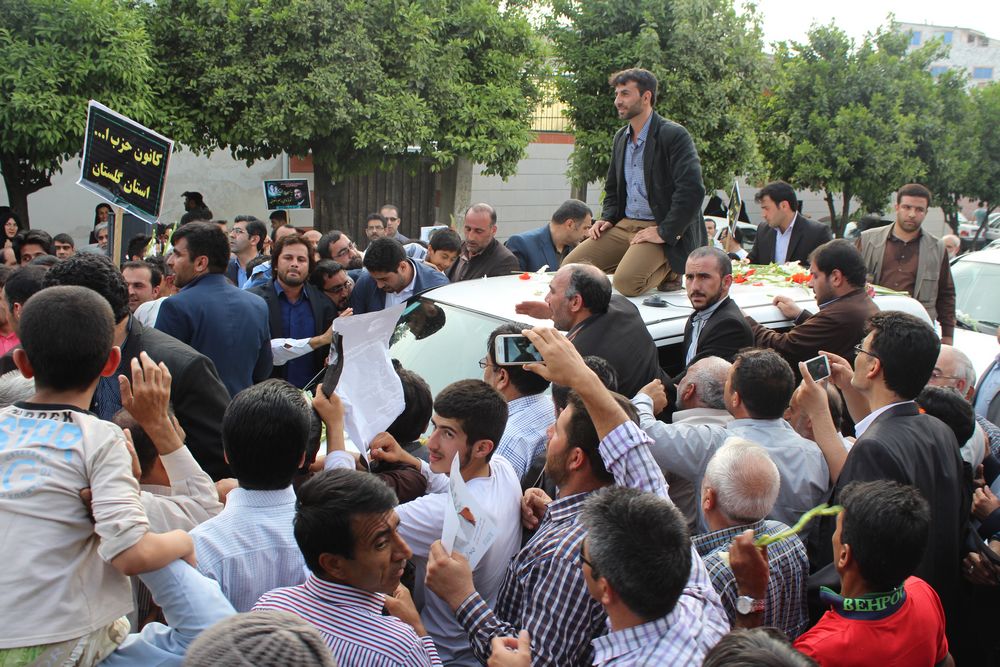 سید حسن خمینی در گرگان