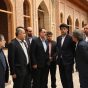 بازدید معاون وزیر راه و شهرسازی و معاون عمرانی استاندار از روند مرمت و بازسازی مسجد جامع ساری