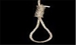 طناب دار بر گردن مرد قتل به دار آویخته شد