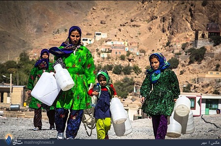 تصاویر/ قطره‌های زندگی در روستای چنشت