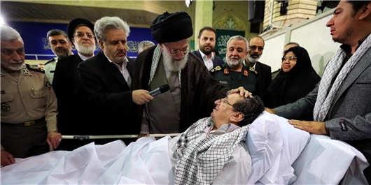 رهبر انقلاب: جانبازان گویای جنایات قدرت‌های حامی صدام هستند