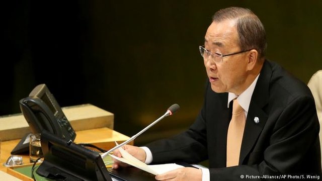 ابراز نگرانی بان کی‌مون درباره وقوع فاجعه انسانی در حلب