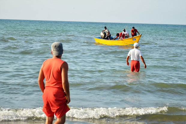 ۷ نفر در دریای مازندران غرق شدند