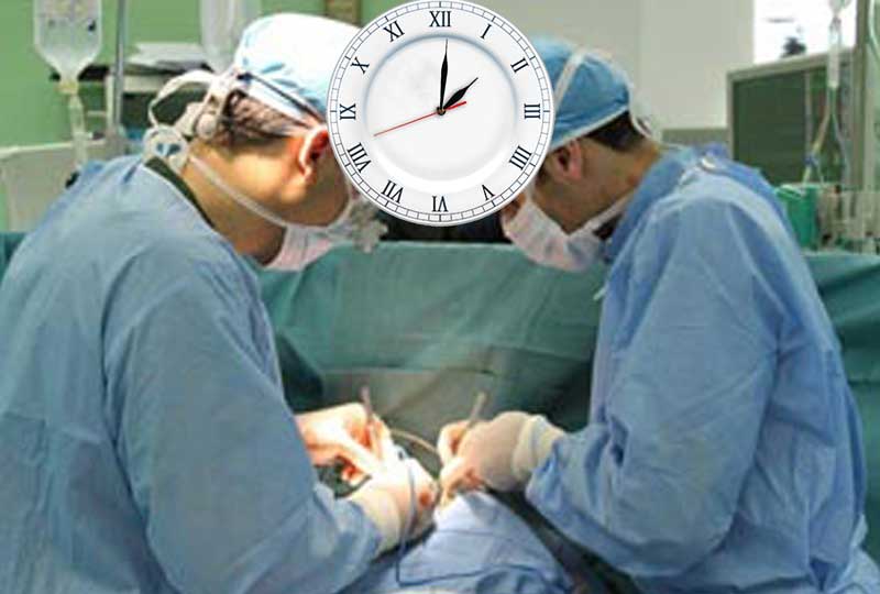بیماران غیر اورژانس در مازندران در ساعت اداری برای جراحی بیهوش می شوند