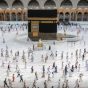 طواف وداع حجاج بیت الله الحرام /تصویر
