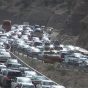 مسدود شدن محور مرزن آباد به سمت تهران به علت ترافیک سنگین 