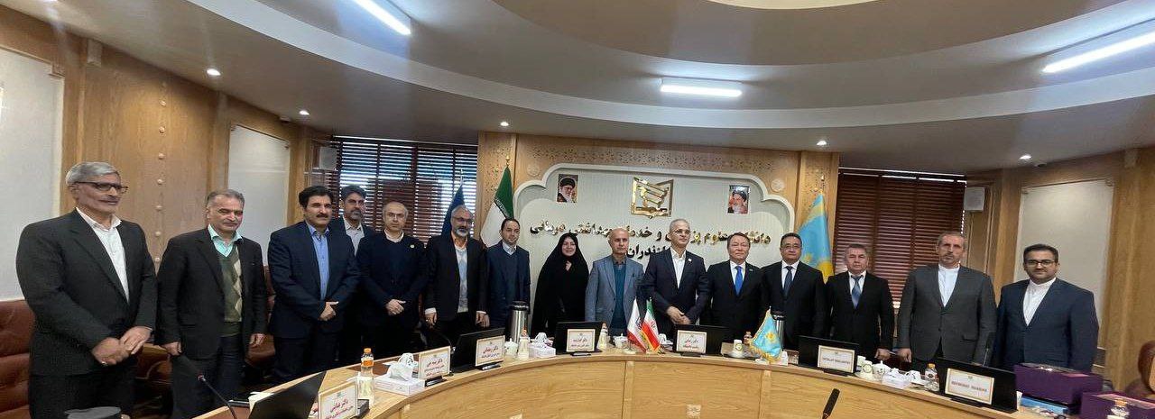در دیدار سفیر قزاقستان با رئیس دانشگاه علوم پزشکی مازندران تأکید شد:: توسعه همکاری‌های علمی و پزشکی ایران و قزاقستان در دانشگاه علوم پزشکی مازندران